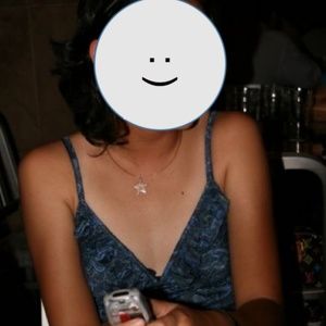 CUTE BLUE PRINTED MINI DRESS